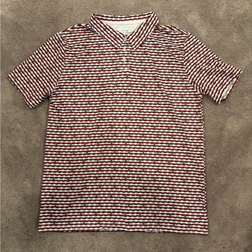 Old Fashioned Golf Men’s Utah State Flag Polo